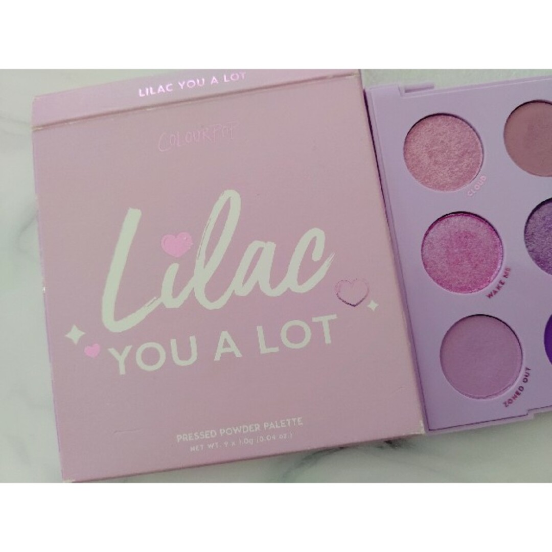 colourpop(カラーポップ)のカラーポップ アイシャドウパレット Lilac you a lot コスメ/美容のベースメイク/化粧品(アイシャドウ)の商品写真