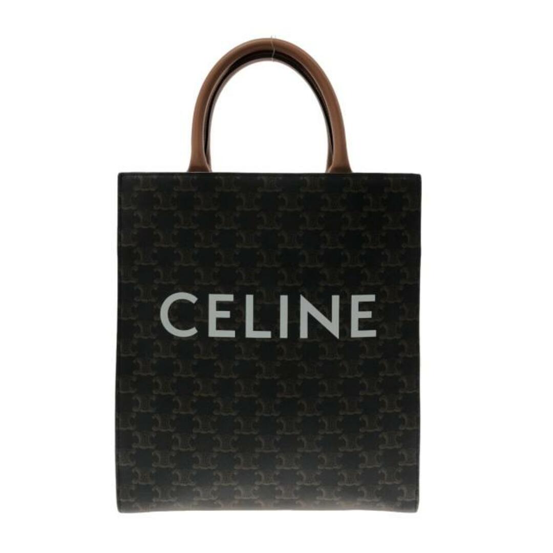 celine - セリーヌ トートバッグ美品 黒×ブラウンの通販 by ブラン