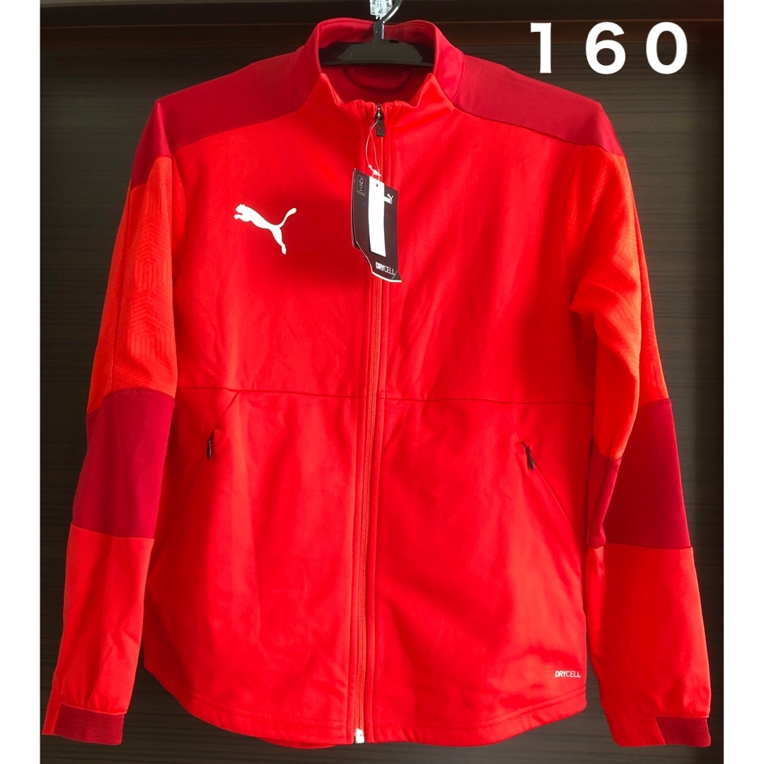 PUMA(プーマ)のPUMA  サッカー  トレーニング  ジャケット❣️１６０サイズ❣️ スポーツ/アウトドアのサッカー/フットサル(ウェア)の商品写真