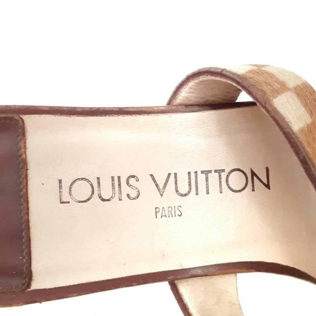 LOUIS VUITTON(ルイヴィトン)のルイヴィトン サンダル 35 1/2 レディース レディースの靴/シューズ(サンダル)の商品写真