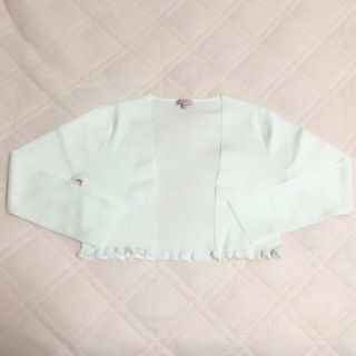 トッカ(TOCCA)のTOCCA トッカ SQUARE FRILL bolero(カーディガン)