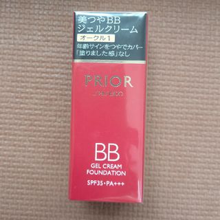 シセイドウ(SHISEIDO (資生堂))の新品　PRIOR(プリオール) 美つやBBジェルクリーム30g オークル1(ファンデーション)