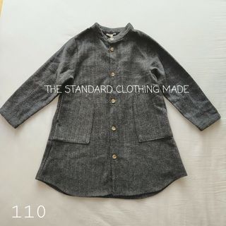 THE STANDARD CLOTHING MADE　前開きロングシャツ　ワンピ(ワンピース)