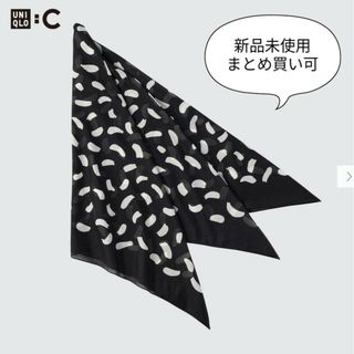 ユニクロ(UNIQLO)のUNIQLO C コットンシルクスカーフ(バンダナ/スカーフ)