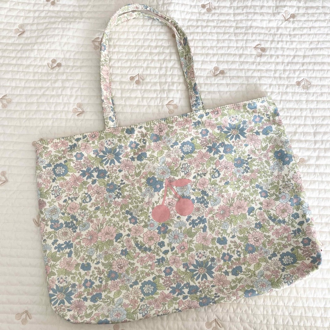Bonpoint - Bonpoint リバティ柄 トートバッグの通販 by りりりん's