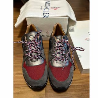 モンクレール(MONCLER)の1f8 モンクレール ローカットスニーカー 41(スニーカー)