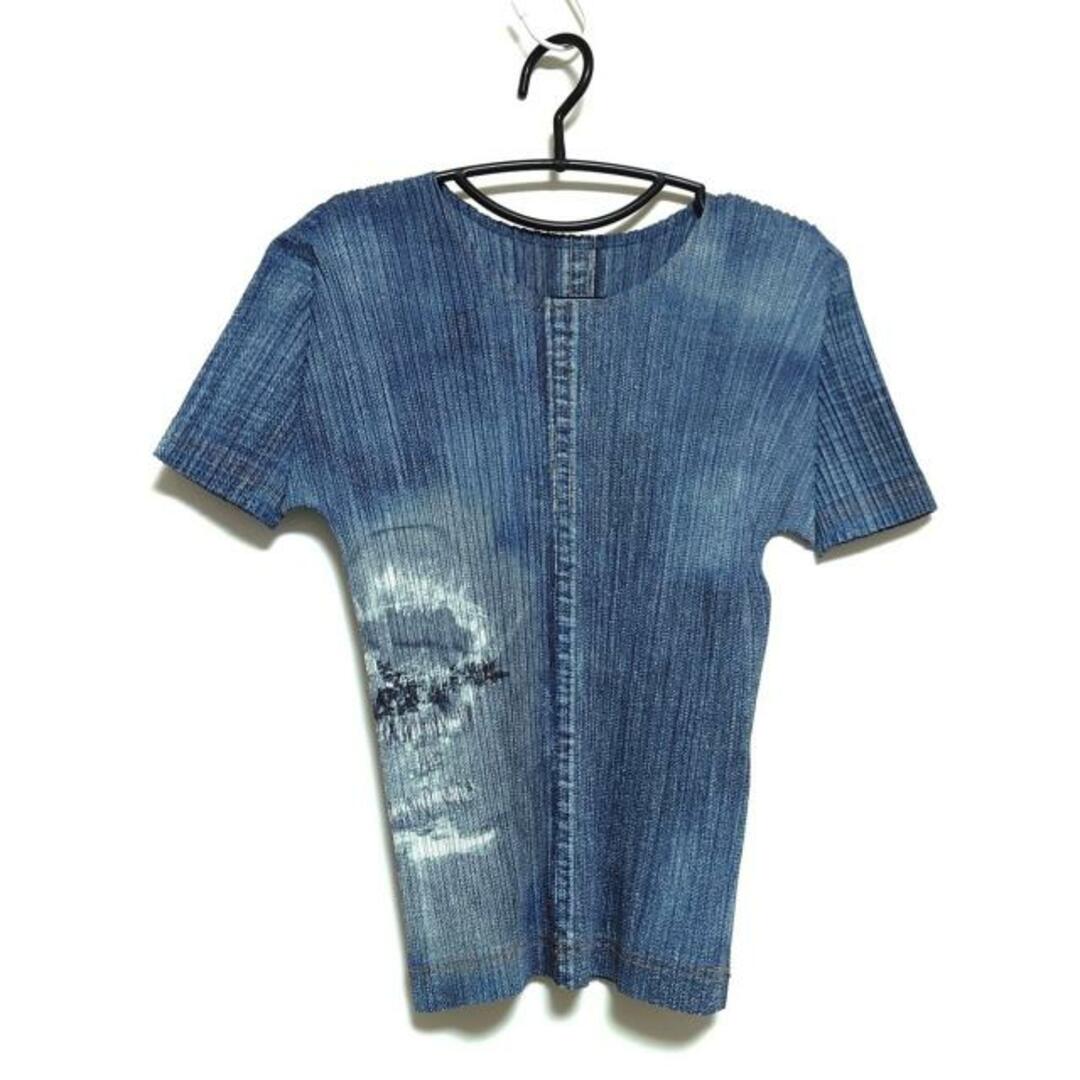 PLEATS PLEASE ISSEY MIYAKE - プリーツプリーズ 半袖カットソー 3 L美