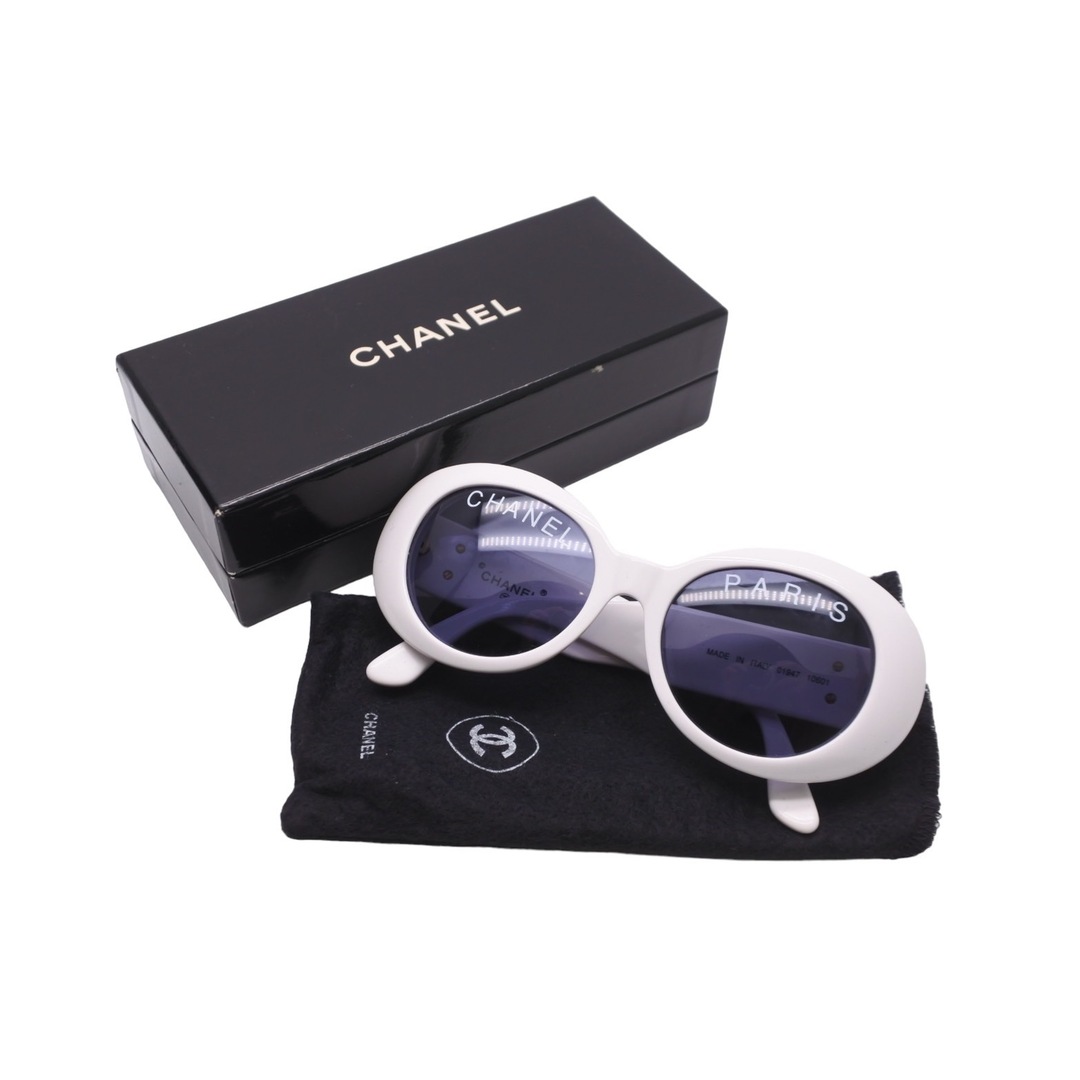 CHANEL - CHANEL シャネル サングラス ココマーク オーバル レンズロゴ