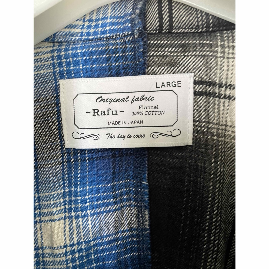 Rafu flannel shirt miyagihidetaka ドーバー限定