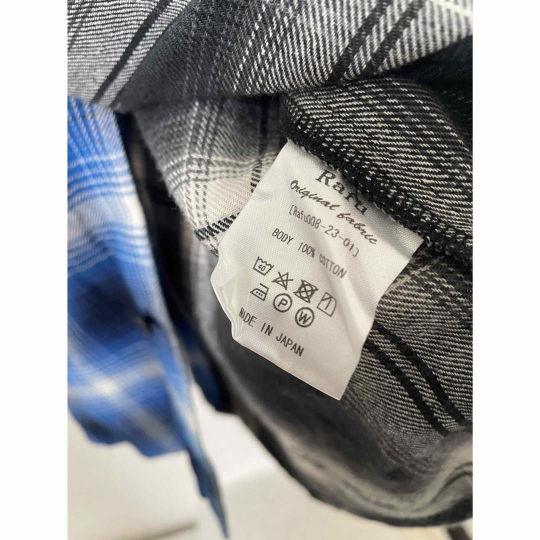 Rafu flannel shirt miyagihidetaka ドーバー限定