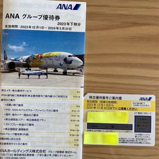 エーエヌエー(ゼンニッポンクウユ)(ANA(全日本空輸))のANA 優待券　(株主優待番号ご案内書 1枚  優待券1冊  )(その他)