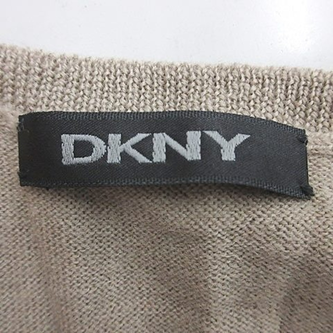 DKNY(ダナキャランニューヨーク)のダナキャラン DKNY ニット ノーリーズ プルオーバー ウール ブラウン M レディースのトップス(ニット/セーター)の商品写真