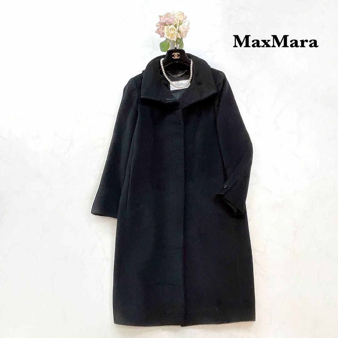 Max Mara - 【MaxMara】最高級白タグ＊アルパカウール ロングコート ...