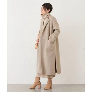 ＊美品＊シルク混　Deuxieme Classeロングコート