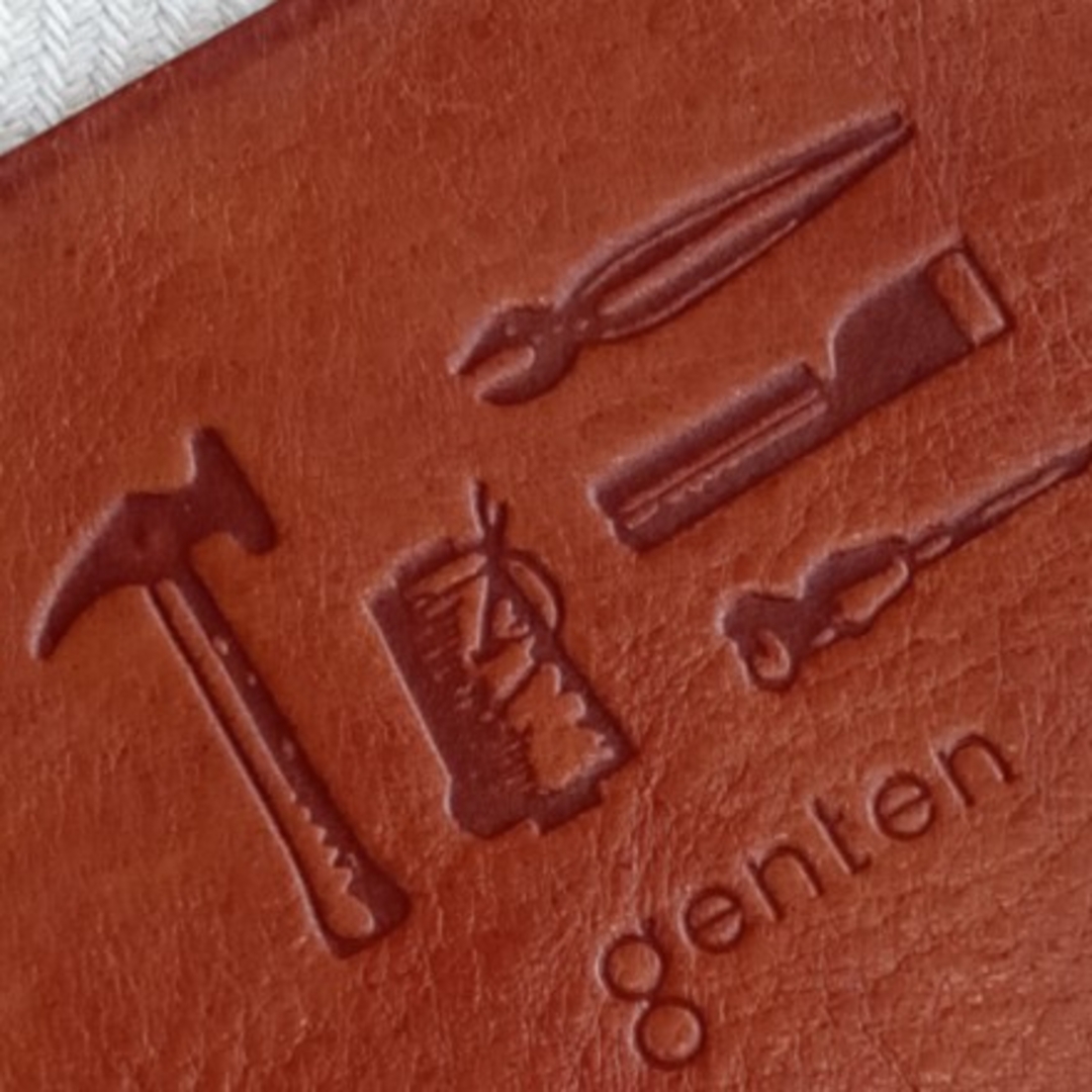 genten(ゲンテン)のgenten ｹﾞﾝﾃﾝ 工具ロゴ ミニトートバッグ レディースのバッグ(トートバッグ)の商品写真