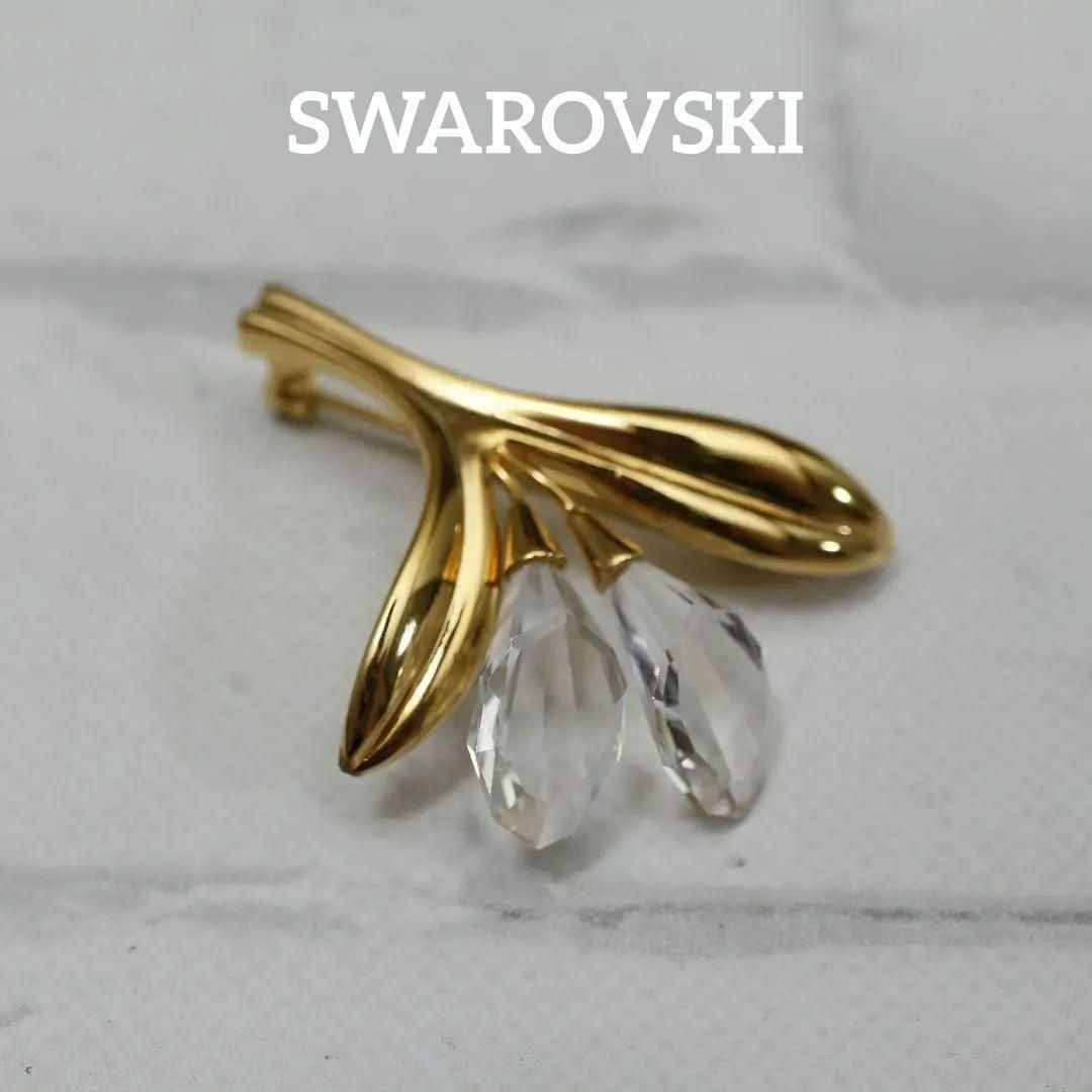 SWAROVSKI - 【匿名配送】 SWAROVSKI スワロフスキー ブローチ