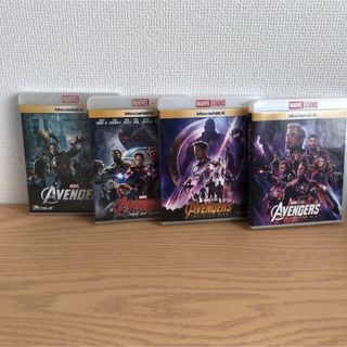 マーベル(MARVEL)のアベンジャーズ 全作 セット MovieNEX 純正ケース Blu-ray(外国映画)