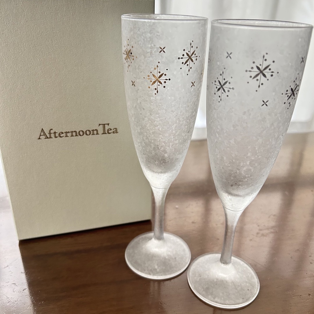 AfternoonTea(アフタヌーンティー)のAfternoon Tea シャンパングラス インテリア/住まい/日用品のキッチン/食器(グラス/カップ)の商品写真