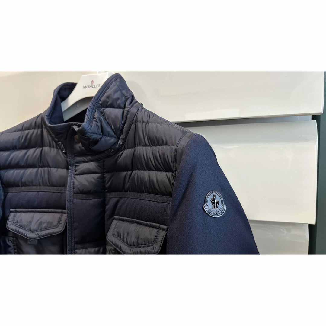 MONCLER(モンクレール)のモンクレール ダウン JACOB ヤコブ ブラックサイズ3 メンズのジャケット/アウター(ダウンベスト)の商品写真