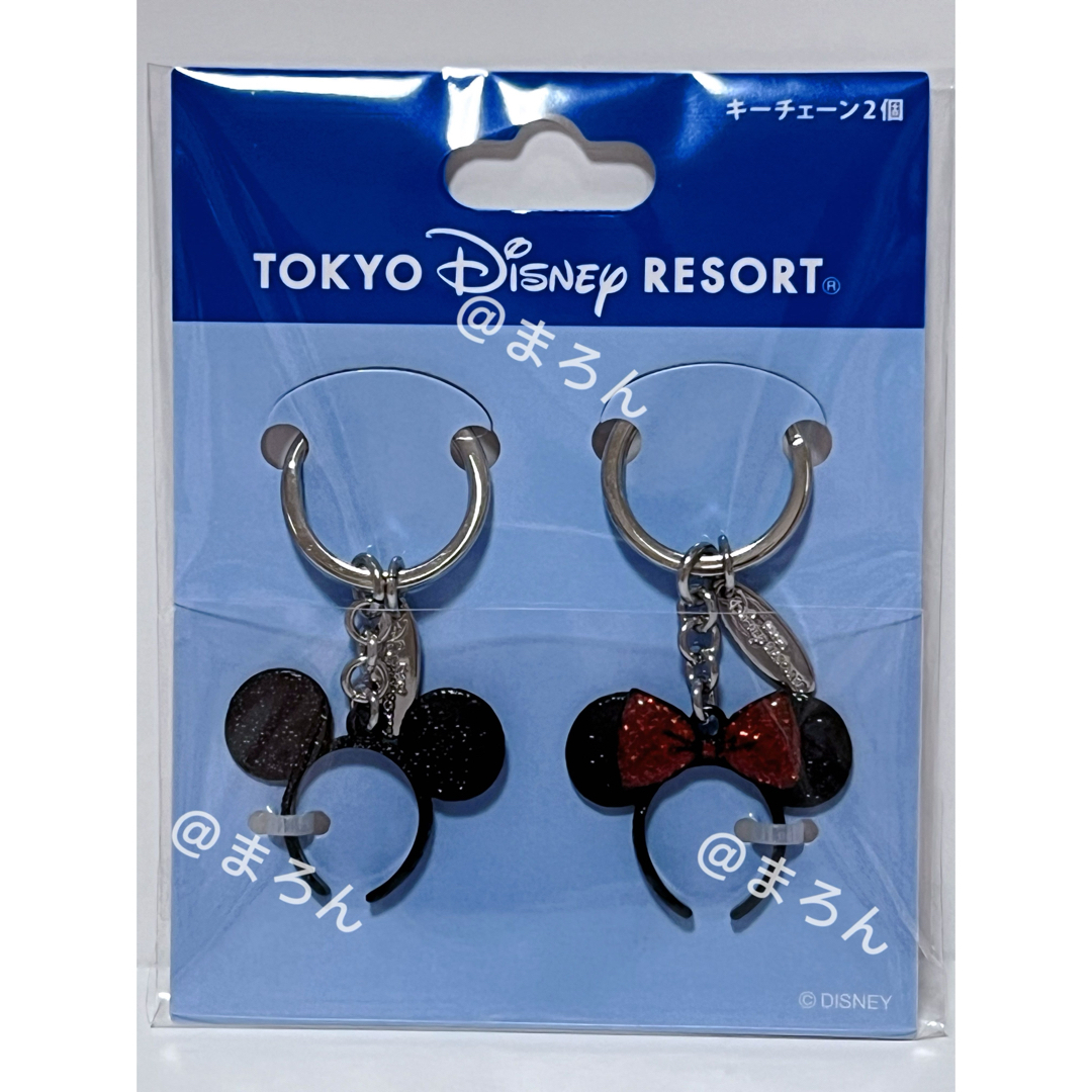 Disney(ディズニー)のカチューシャ ペア キーホルダー キーチェーン ディズニー リゾート 限定 エンタメ/ホビーのおもちゃ/ぬいぐるみ(キャラクターグッズ)の商品写真