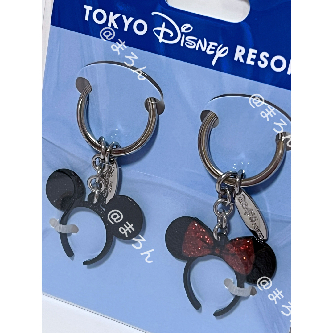Disney(ディズニー)のカチューシャ ペア キーホルダー キーチェーン ディズニー リゾート 限定 エンタメ/ホビーのおもちゃ/ぬいぐるみ(キャラクターグッズ)の商品写真