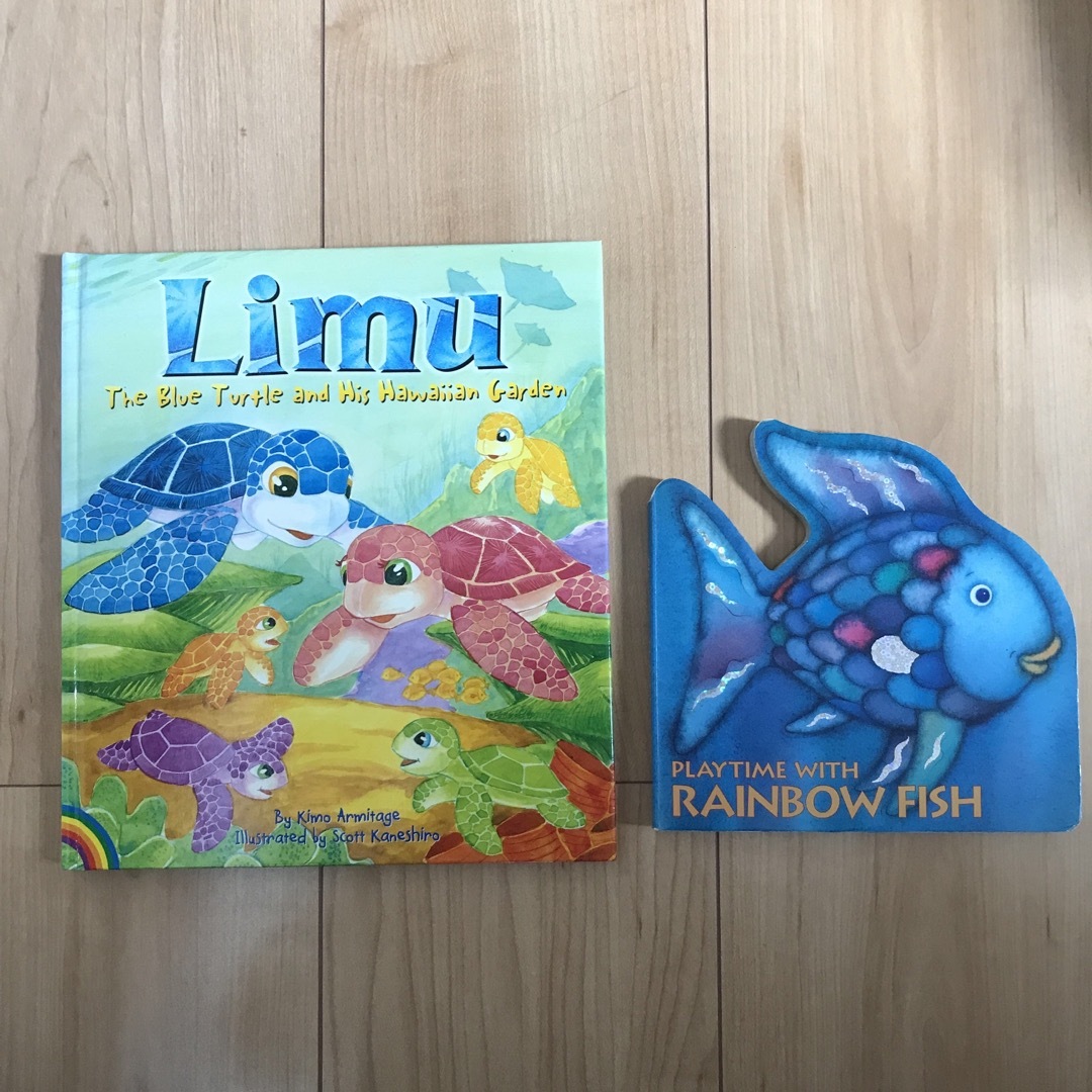 英語　絵本　rainbow fish    Limy 2冊セット エンタメ/ホビーの本(絵本/児童書)の商品写真