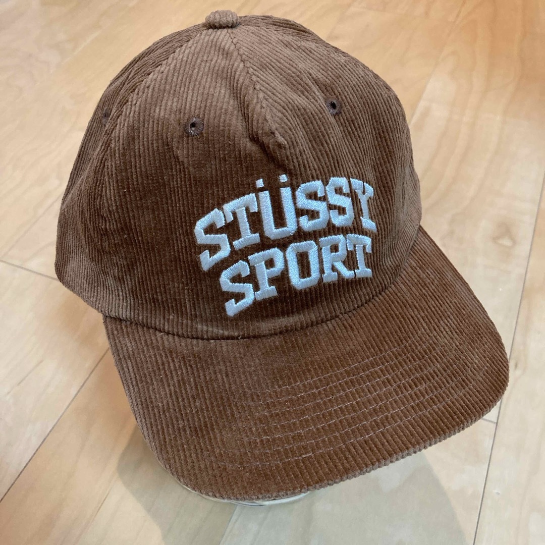 STUSSY MID DEPTH SPORT ARCH STRAPBACK 茶