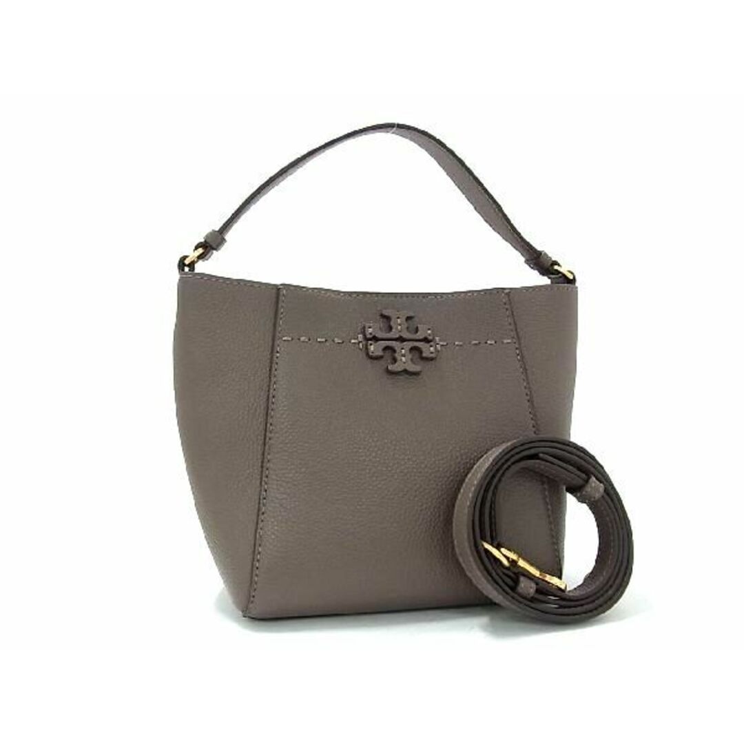 新品■新品■未使用■ TORY BURCH トリーバーチ マックグロー レザー 2WAY ハンドバッグ ショルダーバッグ レディース グレージュ系 AV1393