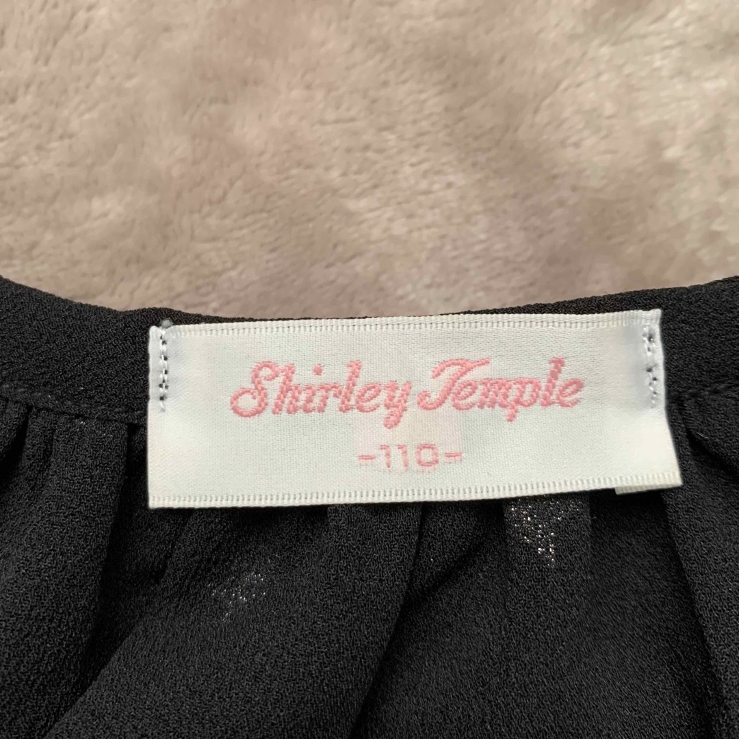Shirley Temple(シャーリーテンプル)のシャーリーテンプル　⭐️星柄シフォンブラウス　110 キッズ/ベビー/マタニティのキッズ服女の子用(90cm~)(ブラウス)の商品写真
