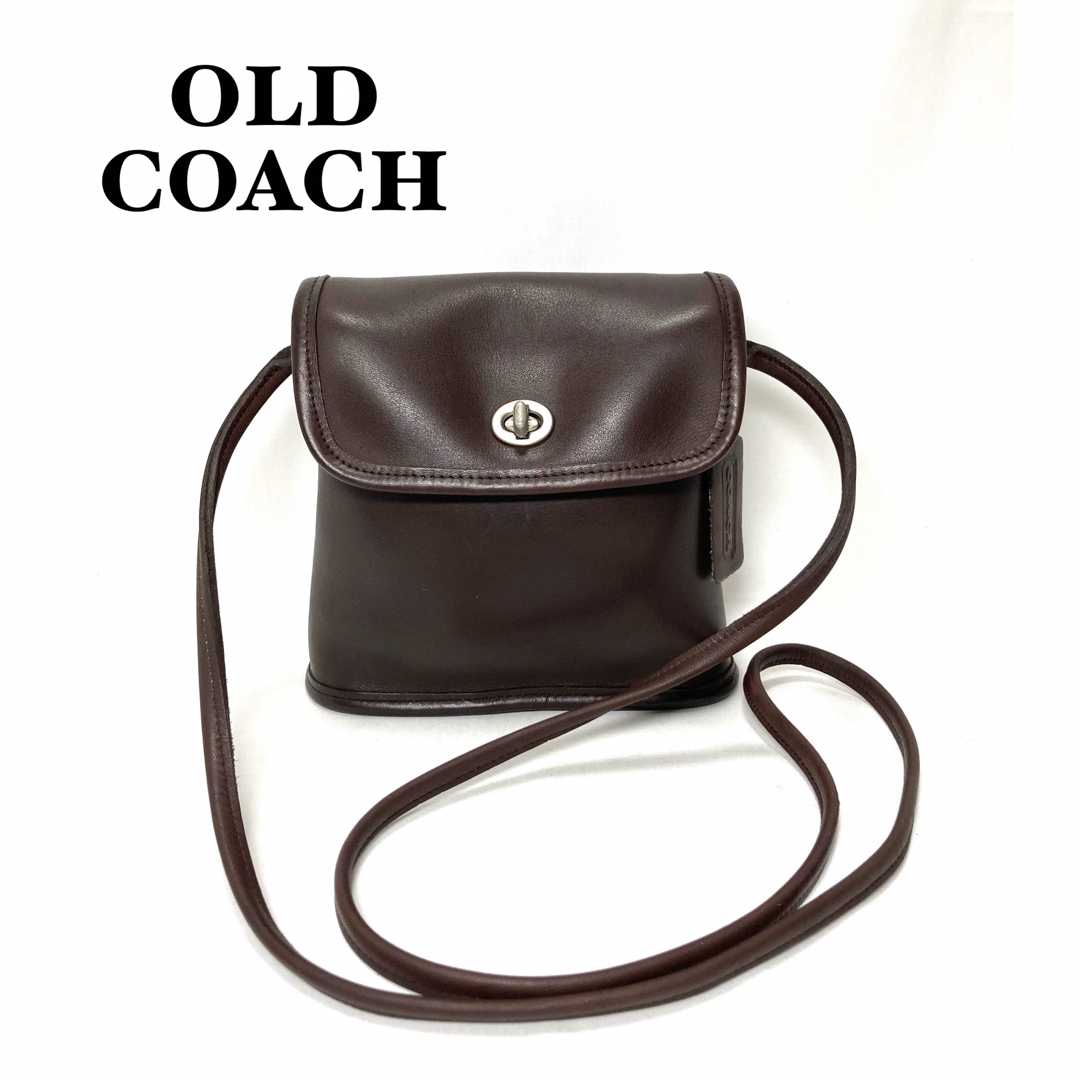 正規取扱販売店 【美品】COACH オールドコーチ　ショルダーバッグ　ターンロック　9049