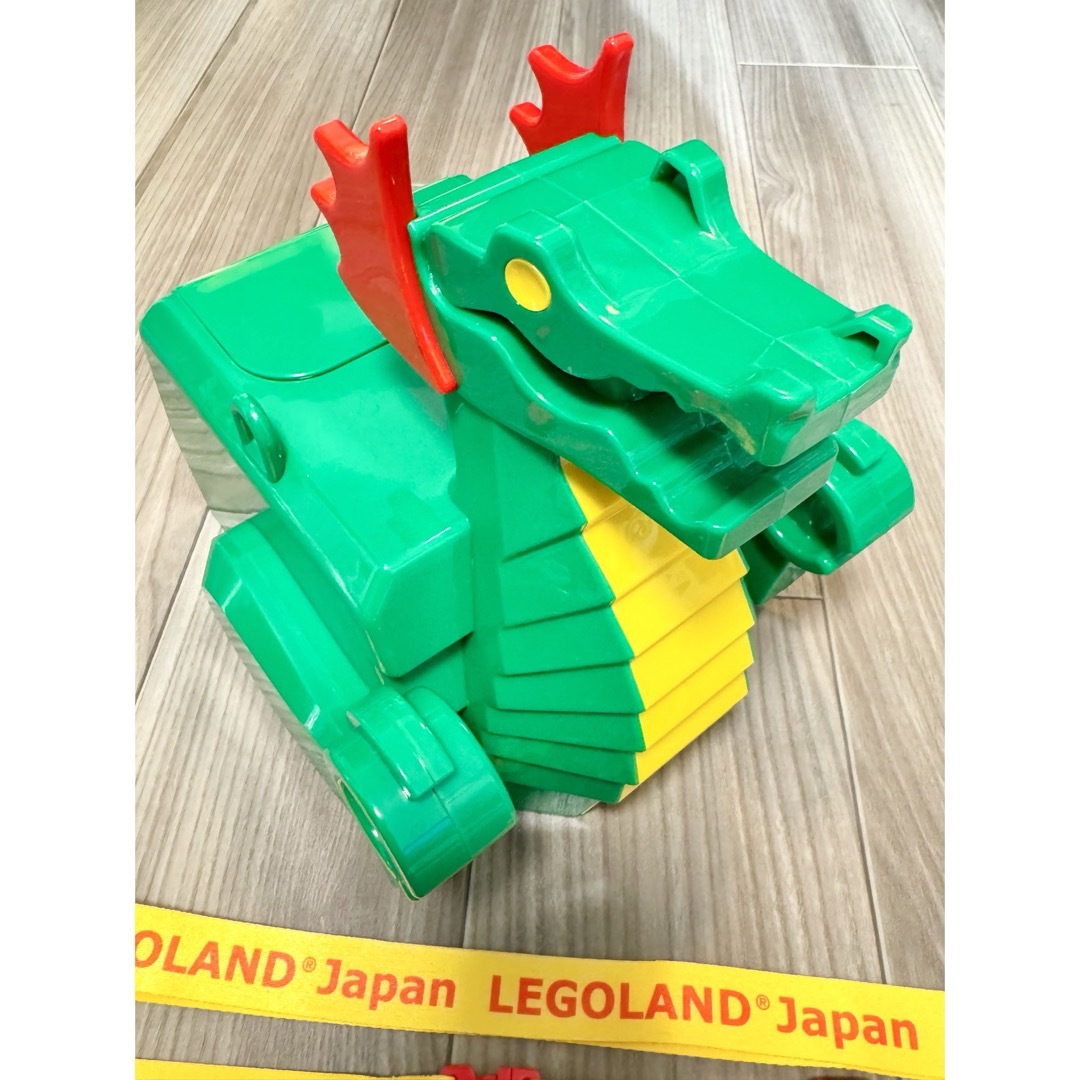 Lego(レゴ)のレゴランド ドラゴン ポップコーン バケツ エンタメ/ホビーのおもちゃ/ぬいぐるみ(キャラクターグッズ)の商品写真