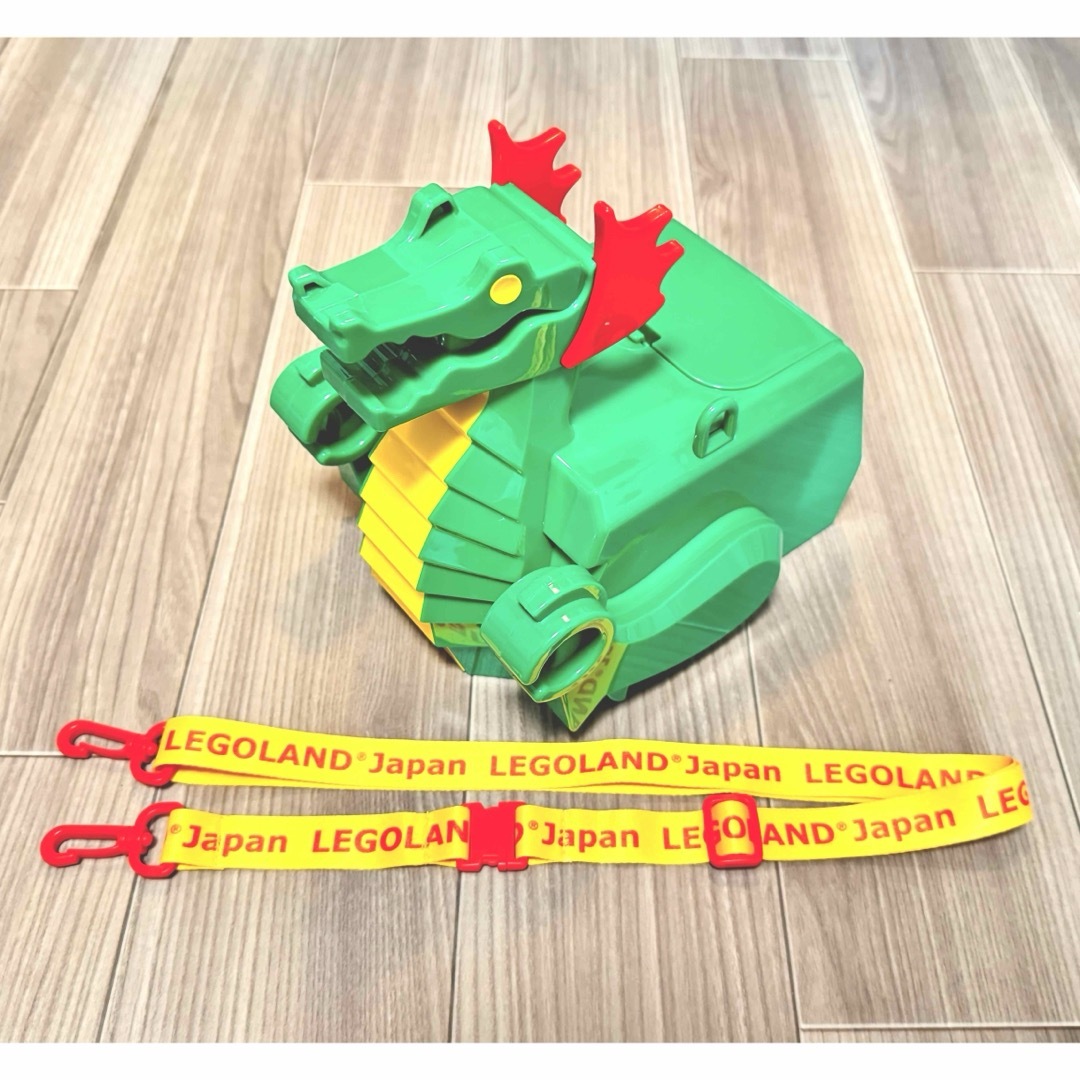 Lego(レゴ)のレゴランド ドラゴン ポップコーン バケツ エンタメ/ホビーのおもちゃ/ぬいぐるみ(キャラクターグッズ)の商品写真