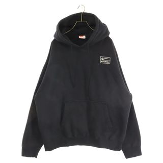 新品 未使用 NIKE stussy スウェットパーカー　ブラック M