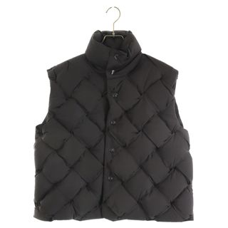 ボッテガヴェネタ(Bottega Veneta)のBOTTEGA VENETA ボッテガヴェネタ 22AW イントレチャート ダウンベスト 699579 VF4K0 ブラック(ダウンベスト)