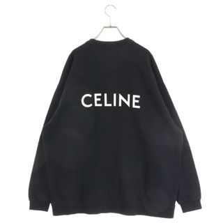 CELINE バックロゴフーディー ブラック Mサイズ