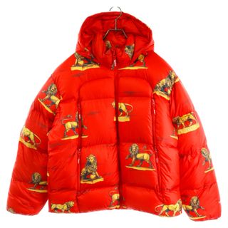 シュプリーム(Supreme)のSUPREME シュプリーム 23AW Featherweight Down Puffer Jacket ライオンズ フェザーウェイト ダウン パファー ダウンジャケット レッド(ダウンジャケット)