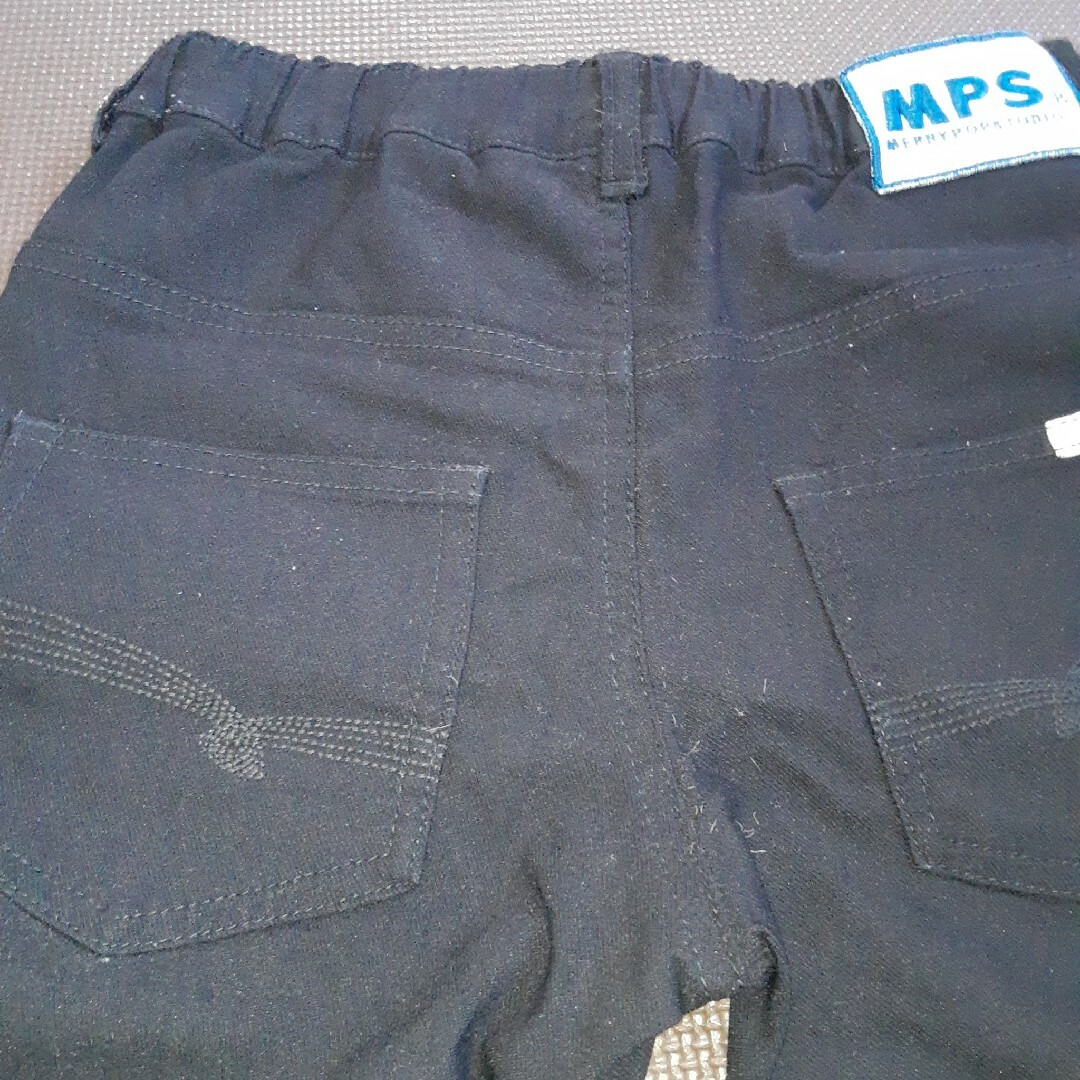 MPS(エムピーエス)のMPS 　ストレッチパンツ　ラインパンツ　140 ウエスト調整可能ゴム付き キッズ/ベビー/マタニティのキッズ服男の子用(90cm~)(パンツ/スパッツ)の商品写真