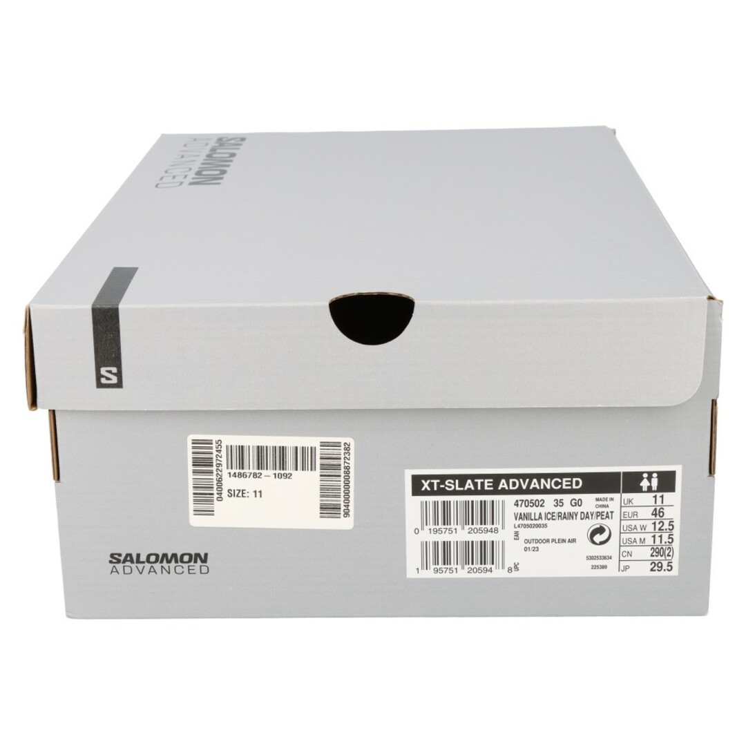 SALOMON(サロモン)のSALOMON サロモン XT-SLATE ADVANCED 470502 ローカットスニーカー ホワイト メンズの靴/シューズ(スニーカー)の商品写真