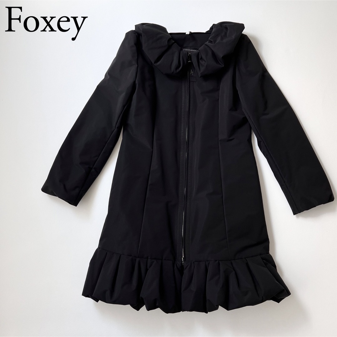 FOXEY - 美品 Foxey フォクシー ロングコート ダウンジャケット 2wayの ...