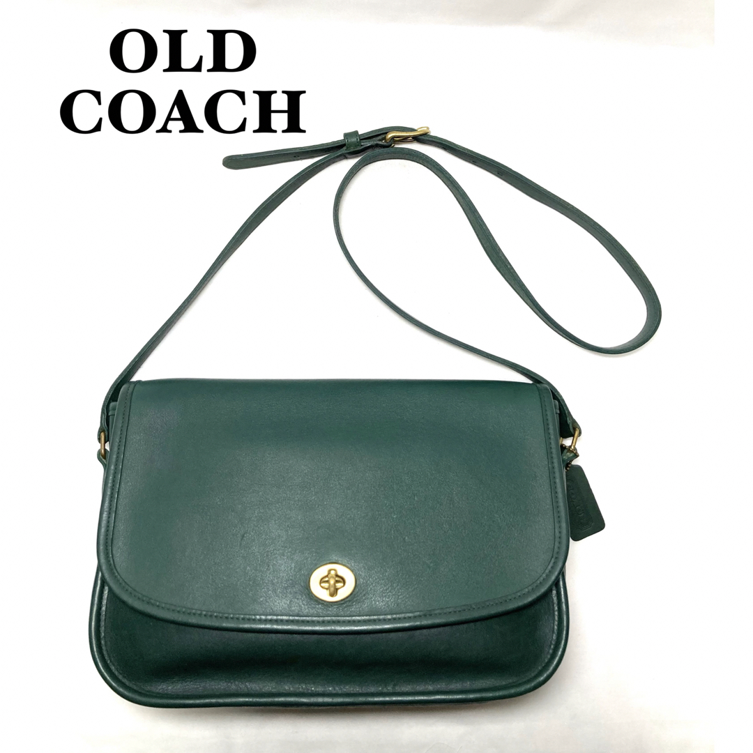 COACH - 【美品】COACH オールドコーチ ショルダーバッグ ターンロック