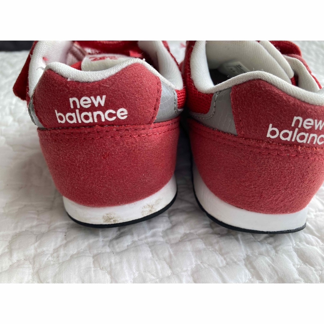 996（New Balance）(キュウキュウロク)のニューバランス　996 13㎝　14㎝　グリーン　レッド　緑　赤 キッズ/ベビー/マタニティのベビー靴/シューズ(~14cm)(スニーカー)の商品写真