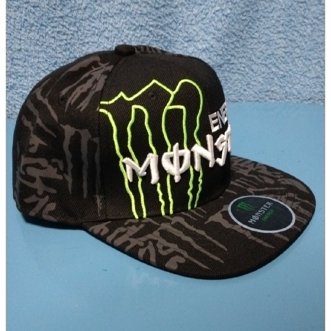Monster Energy(モンスターエナジー)の新品　モンスターエナジーキャップ　スナップバック　サイズフリー メンズの帽子(キャップ)の商品写真