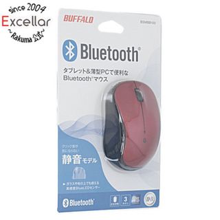 バッファロー(Buffalo)のBUFFALO　BlueLEDマウス　BSMBB100RD　レッド(PC周辺機器)