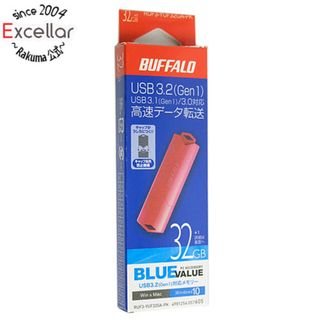 バッファロー(Buffalo)のBUFFALO　USB3.1(Gen1)/USB3.0対応 USBメモリー　RUF3-YUF32GA-PK　32GB ピンク(PC周辺機器)