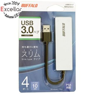 バッファロー(Buffalo)のBUFFALO　USB3.0ハブ 4ポート　BSH4U120U3SV　シルバー(PC周辺機器)