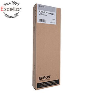 エプソン(EPSON)のEPSON　インクカートリッジ SC18LGY70　ライトグレー(PC周辺機器)