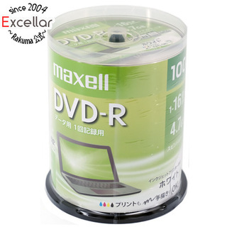 マクセル(maxell)のmaxell　データ用DVD-R DR47PWE.100SP　DVD-R 16倍速 100枚組(その他)