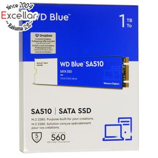 ウェスタンデジタル(Western Digital)のWestern Digital製 SSD　WD Blue SA510 SATA WDS100T3B0B　1TB(PC周辺機器)