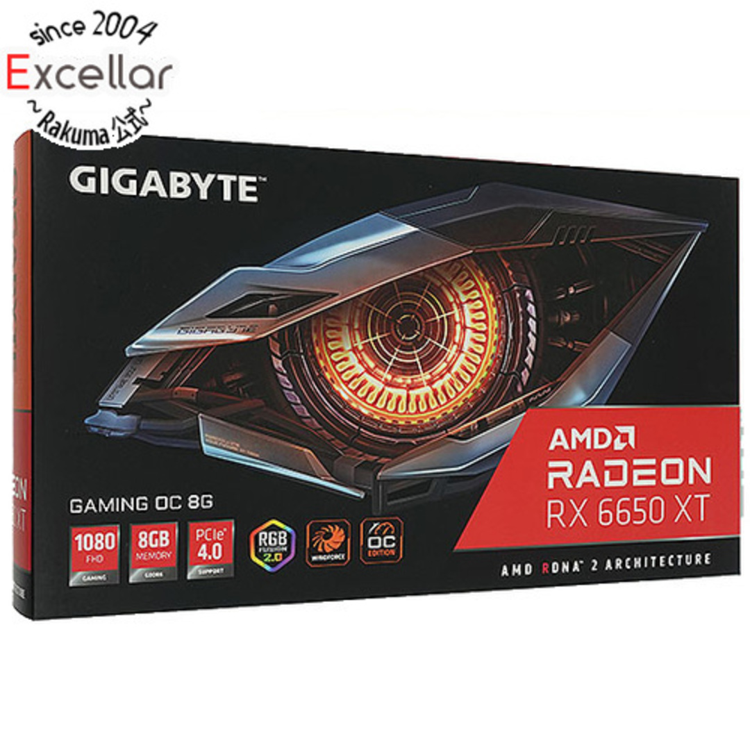 GIGABYTE製グラボ　GV-R665XTGAMING OC-8GD　PCIExp 8GB新品未開封