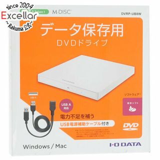 アイオーデータ(IODATA)のI-O DATA製　ポータブル DVDドライブ　DVRP-UB8W　ホワイト(PC周辺機器)